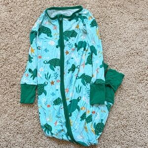 Little Sleepies Sea Turtle Zippy